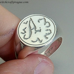 Witchcraft amulet ring for winning the lottery, luck talisman, money spell