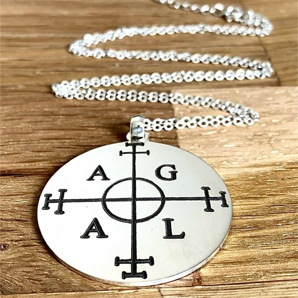 John Dee AGLA talisman necklace, enochian magic, angelic spell