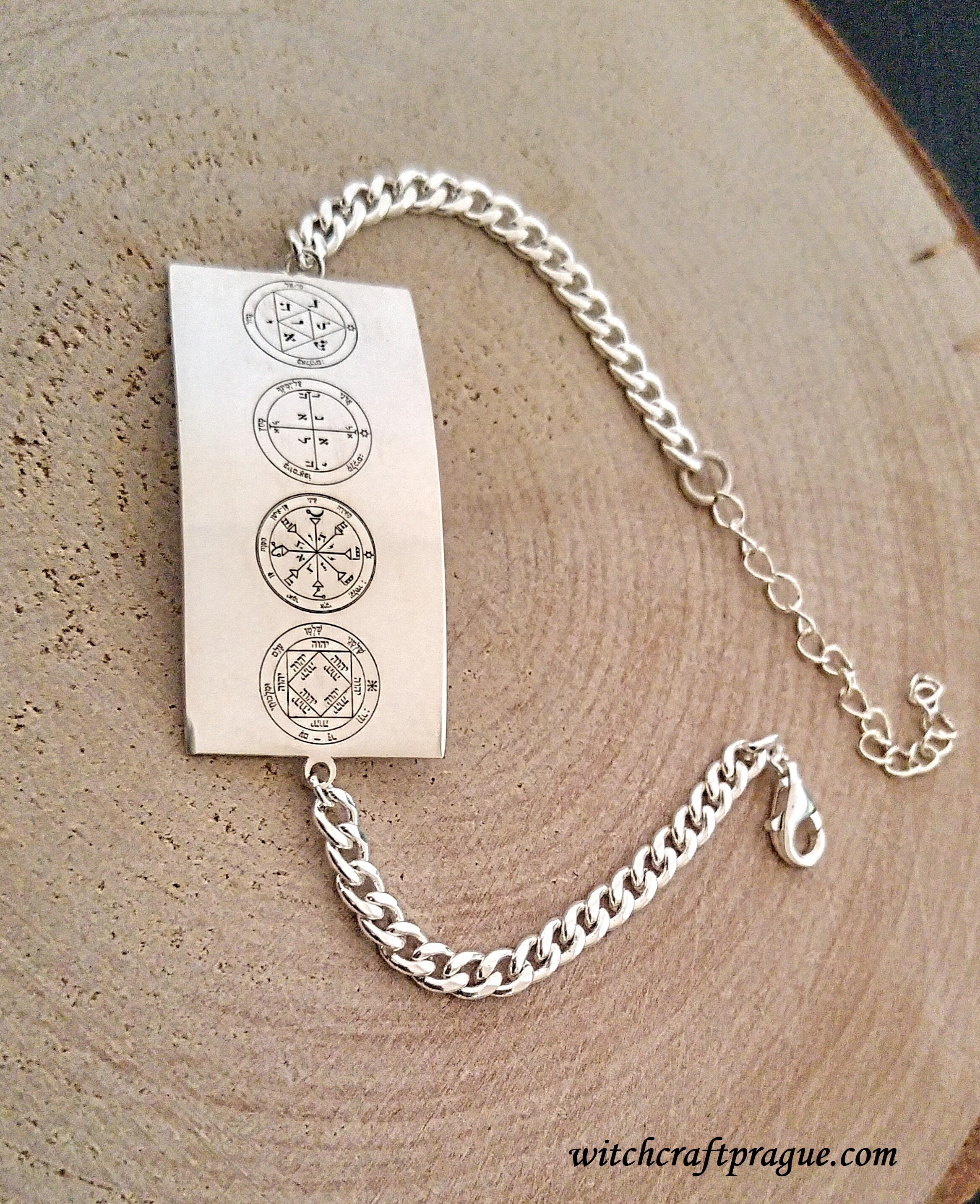Witchcraft Bracelet Amulet Seal of Solomon Etsy