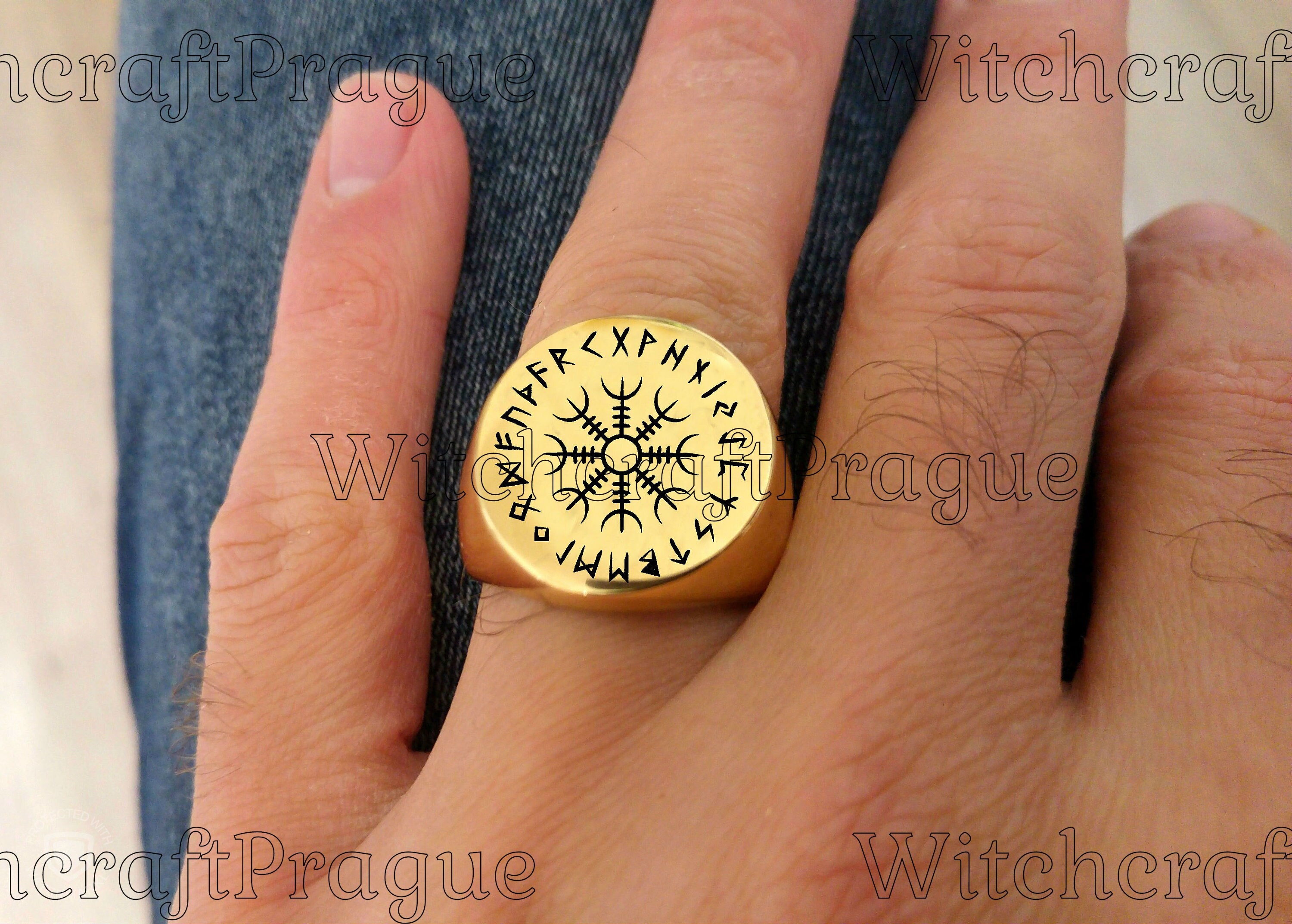 Celtic Compass Ring Rune Witchcraft Viking Amulet Wicca Talisman - Etsy