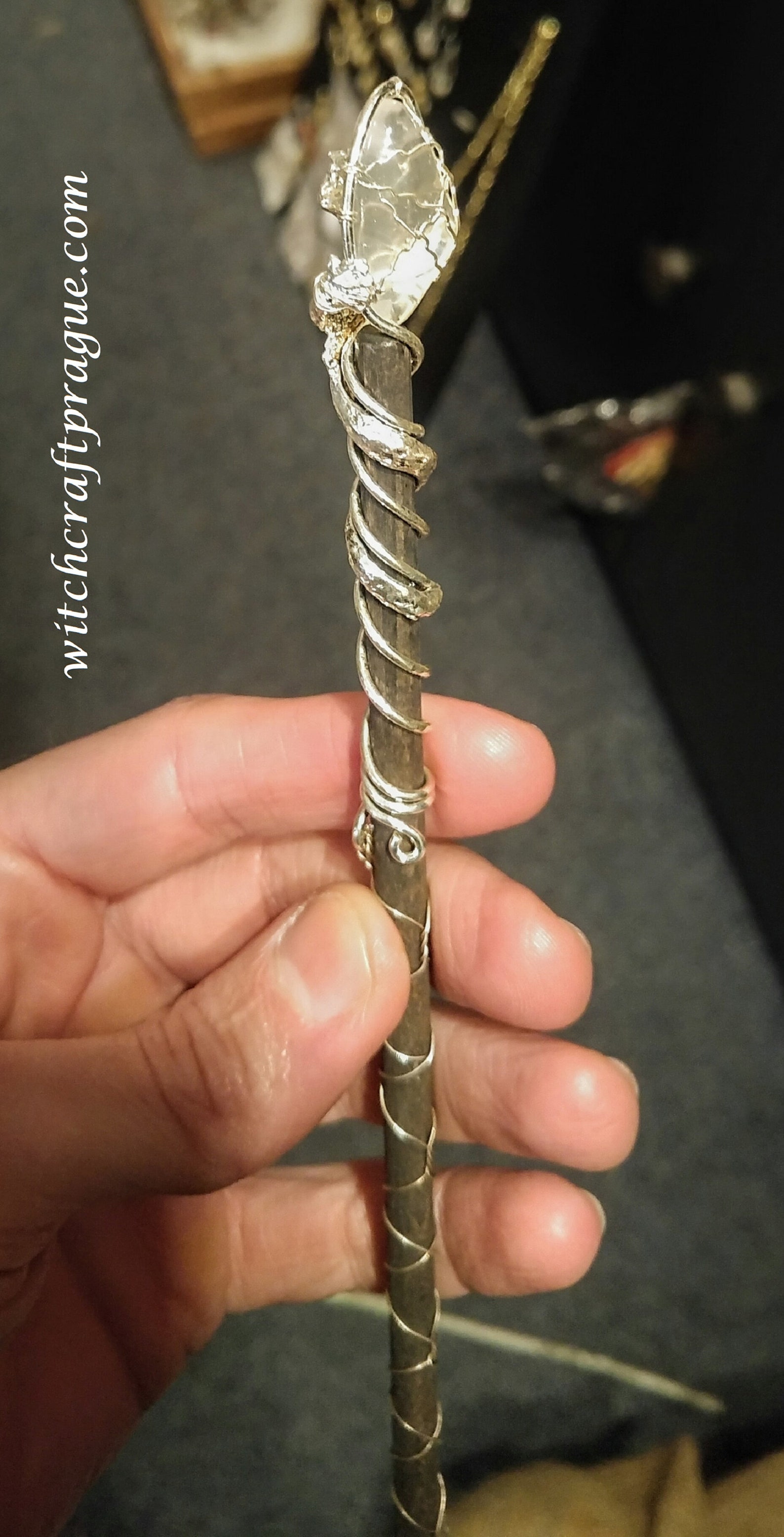 Witchcraft Magic Wand Handmade Crystals - Etsy