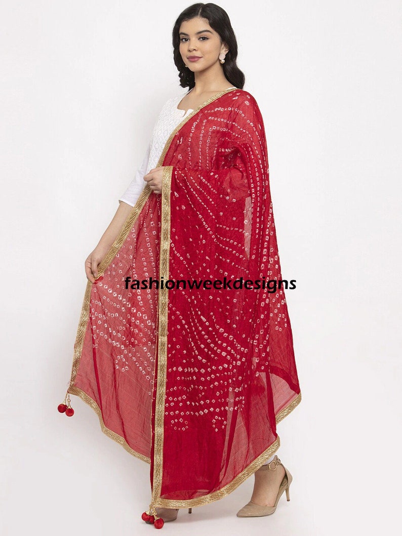 Jaipuri Rajasthani Women Silk Bandhani Bandhej suit lehengha Etsy