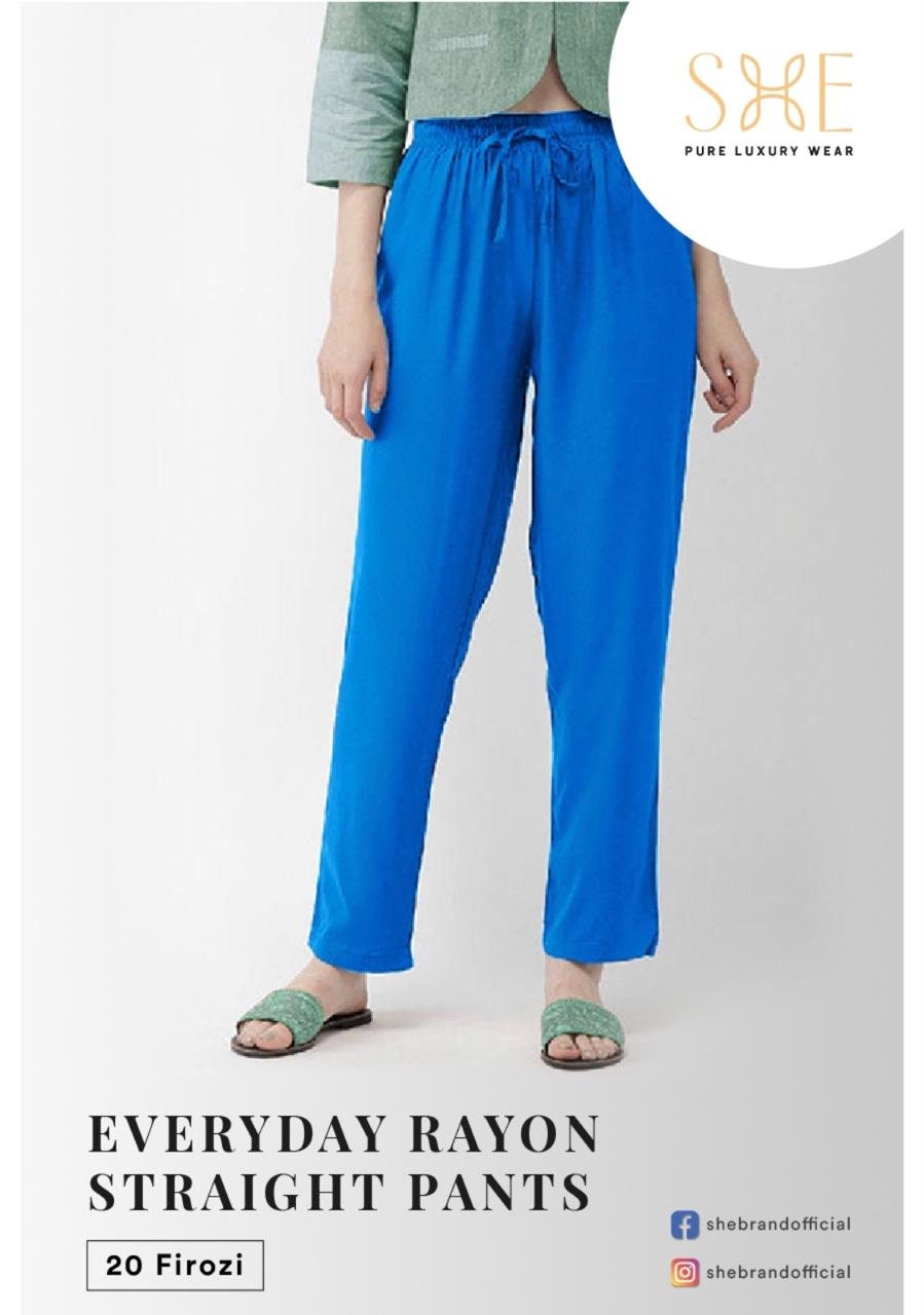 Rayon Best Quality Pants Woman Hippie 