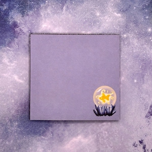Flow - Sticky Notepad (StickyNotes, Office Supplies, Accessories, Goldfish, Crystals, Writing, Notes)
