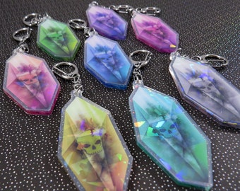 Skull Crystals (Holographic Acrylic Charms)