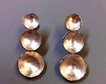 Ear studs dream goblets 3-fold