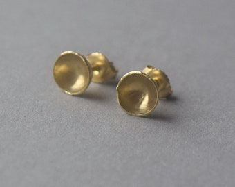 Earrings Dream Goblets Gold