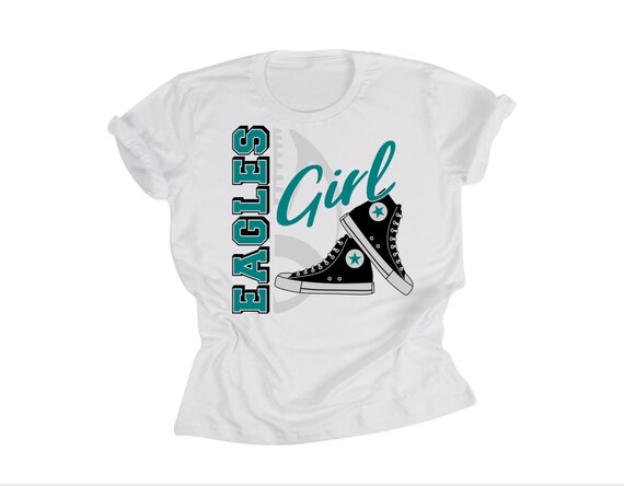 philadelphia eagles girls shirt