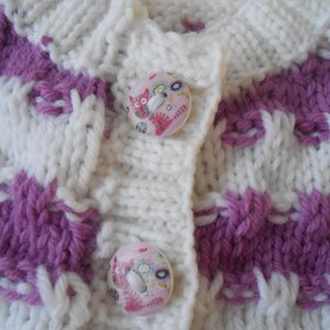 Hand knitted baby clothes, baby garnish, baby set, gift