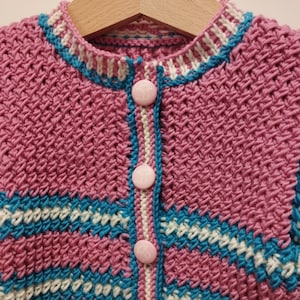 Babystrickjacke Gr. 62-68