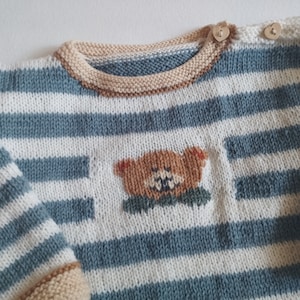 Babypullover Gr. 62-68