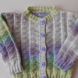 Babyjacke ca. Gr. 62-68Babykleidung gestrickt