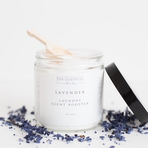Lavender Laundry Scent Booster, All Natural, Pure Essential Oils, Odor Eliminator