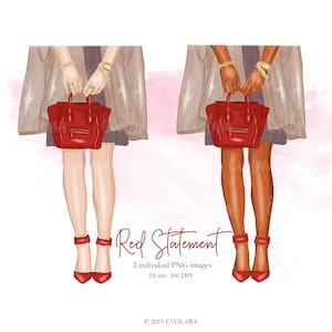Stiletto Heels Red Fashion Illustrations Fashion Girl Clipart Red Fashion Clipart Planner Clipart High Heel Shoes Clipart Planner Stickers