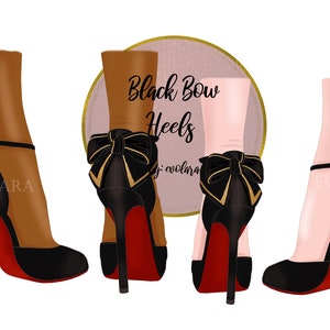 High Heel Shoes Clipart Fashion Illustration Black Heels Clipart Heels illustration Stiletto Clipart Planner clipart Planner stickers