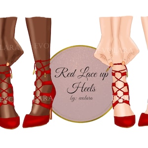 High Heel Shoes Clipart Fashion Illustration Red Heels Clipart Heels illustration Stiletto Clipart Planner clipart Planner stickers