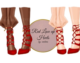 High Heel Shoes Clipart Fashion Illustration Red Heels Clipart Heels illustration Stiletto Clipart Planner clipart Planner stickers