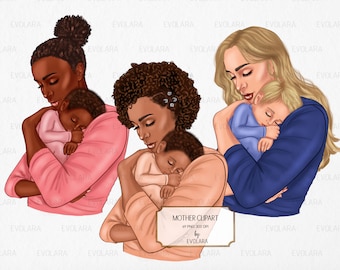 Mama Clipart, Muttertag Clipart, Mutter und Baby, Mutter und Sohn, Mutter und Tochter, Muttertag Clipart, Beste Mama Clipart, Mama Clipart