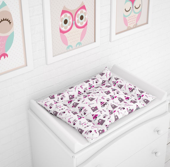 75x70 cm Baby Wickelauflage mit Stickerei A