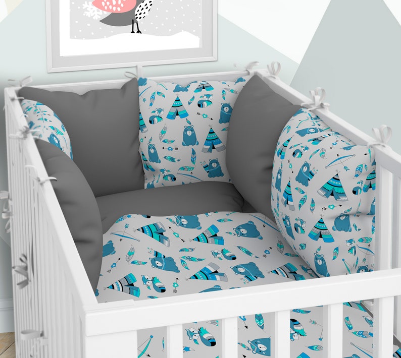 Kissen-Nestchen Sechs Kissen mit Bezügen 60x120
