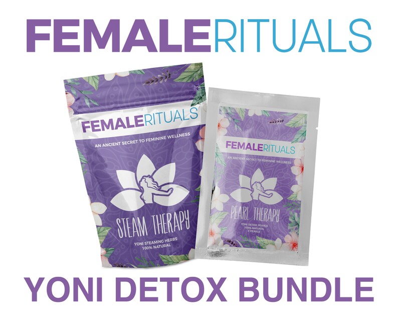 Yoni Detox Pearls Steaming Herbs Bundle L Image 0
