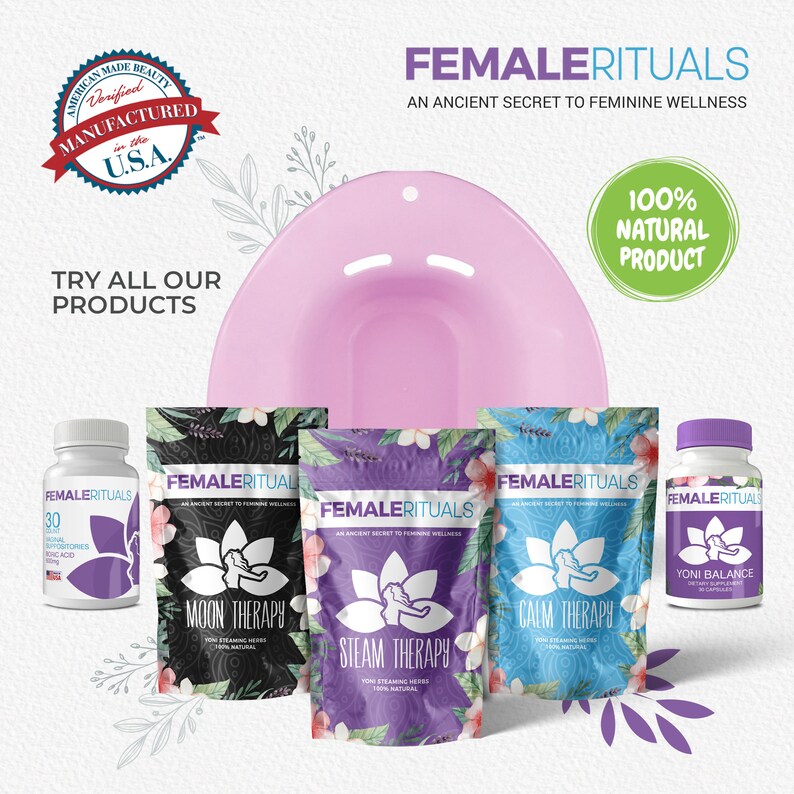 Yoni Steam Female Rituals calm Therapy V Steam Yoni Etsy