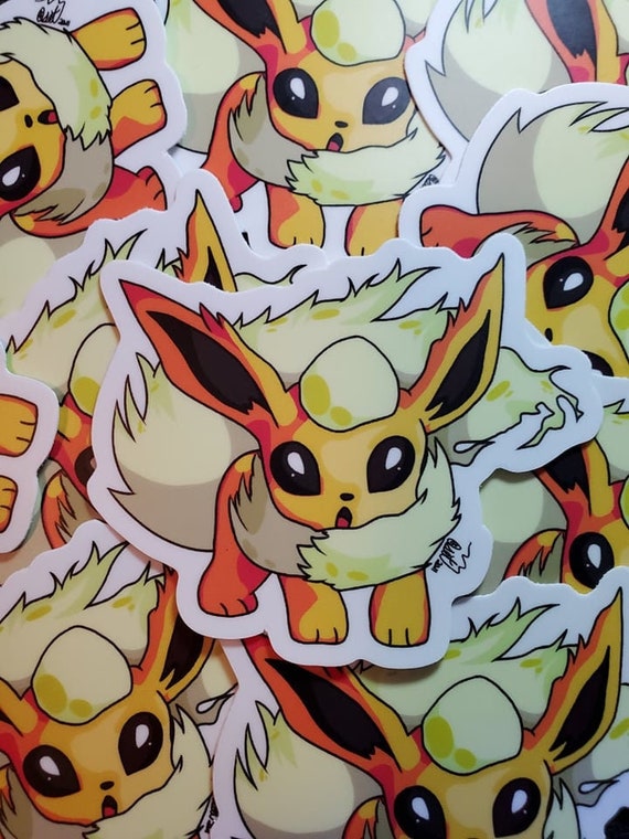 Eeveelution Pocky Sticker