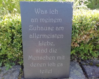 Schiefer Schild, Zitat