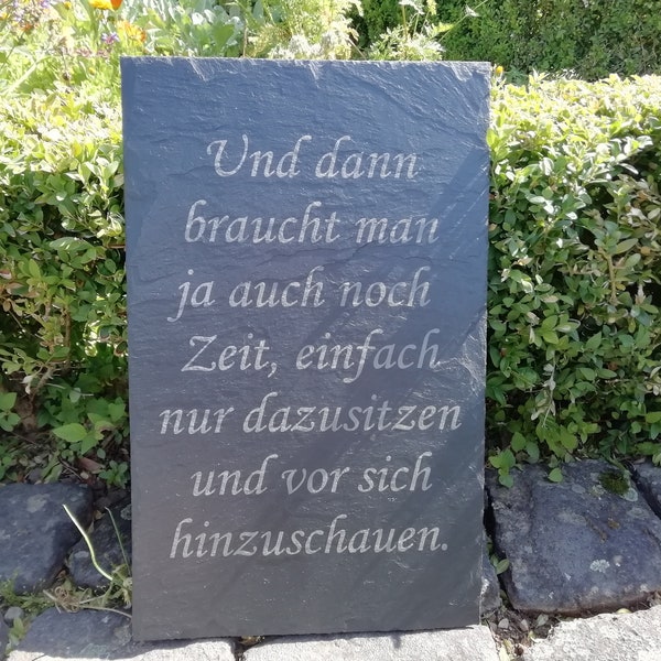 Schiefer Schild, Zitat