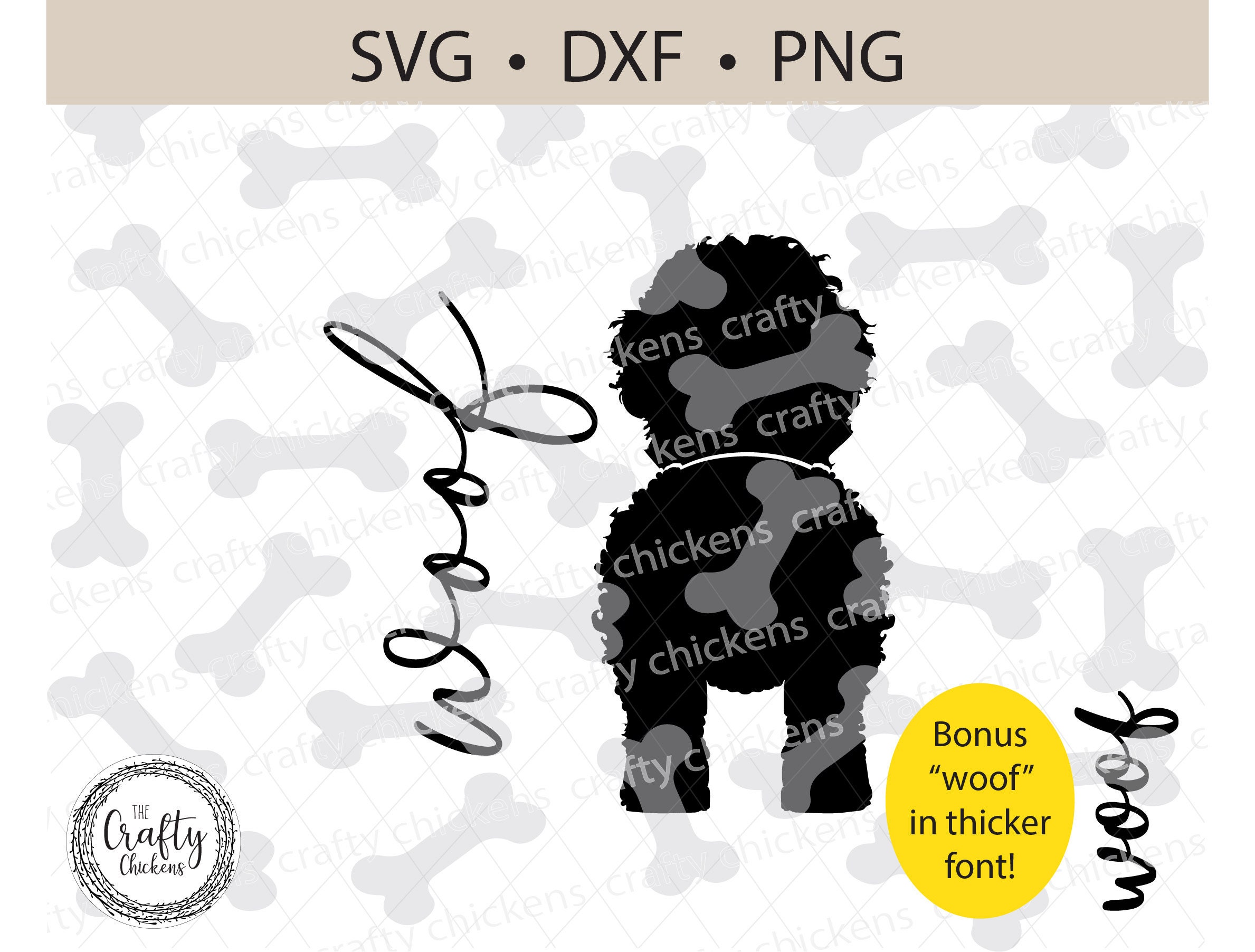 SVG/PNG Digital Vector Image Files/Printables/Stencils For Cricut/Cutting machine Pet CNC/Laser Engraving Dog Lover Design
