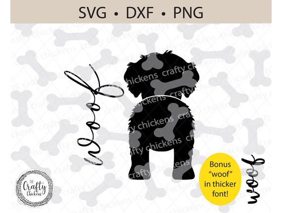 Download Clip Art Canine Silhouette Bichon Frise Dog Svg Dog Breed Bichon Decal Dog Hook Glowforge Laser Dog Image Digital Download Dog Butt Svg Art Collectibles
