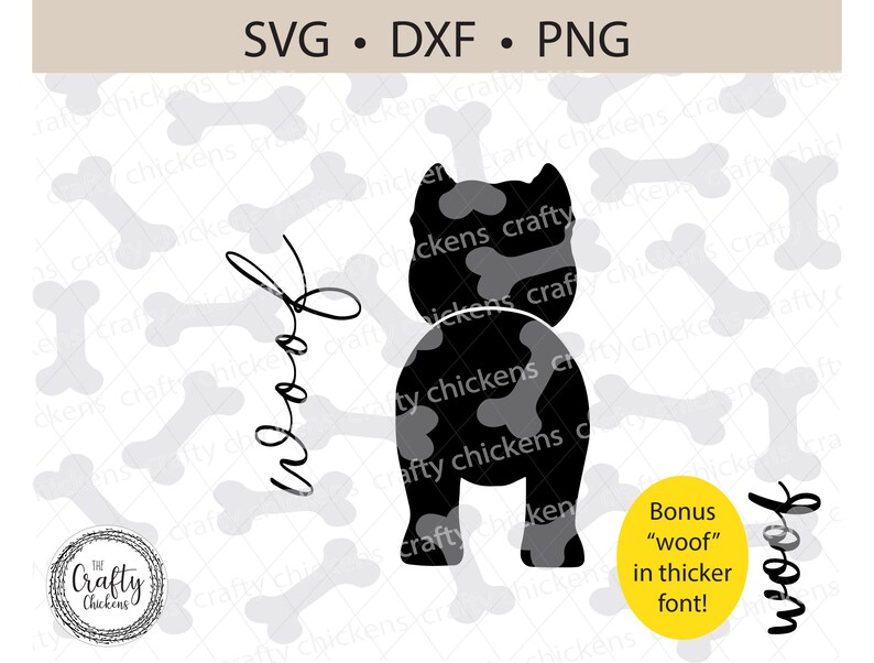 American Bully dog SVG / Digital Cut File / laser cut file / | Etsy