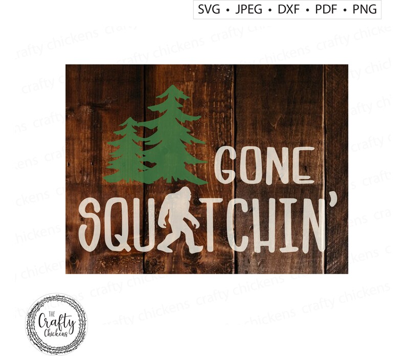 Sasquatch SVG / Big Foot SVG / Camping SVG / Digital Cut ...