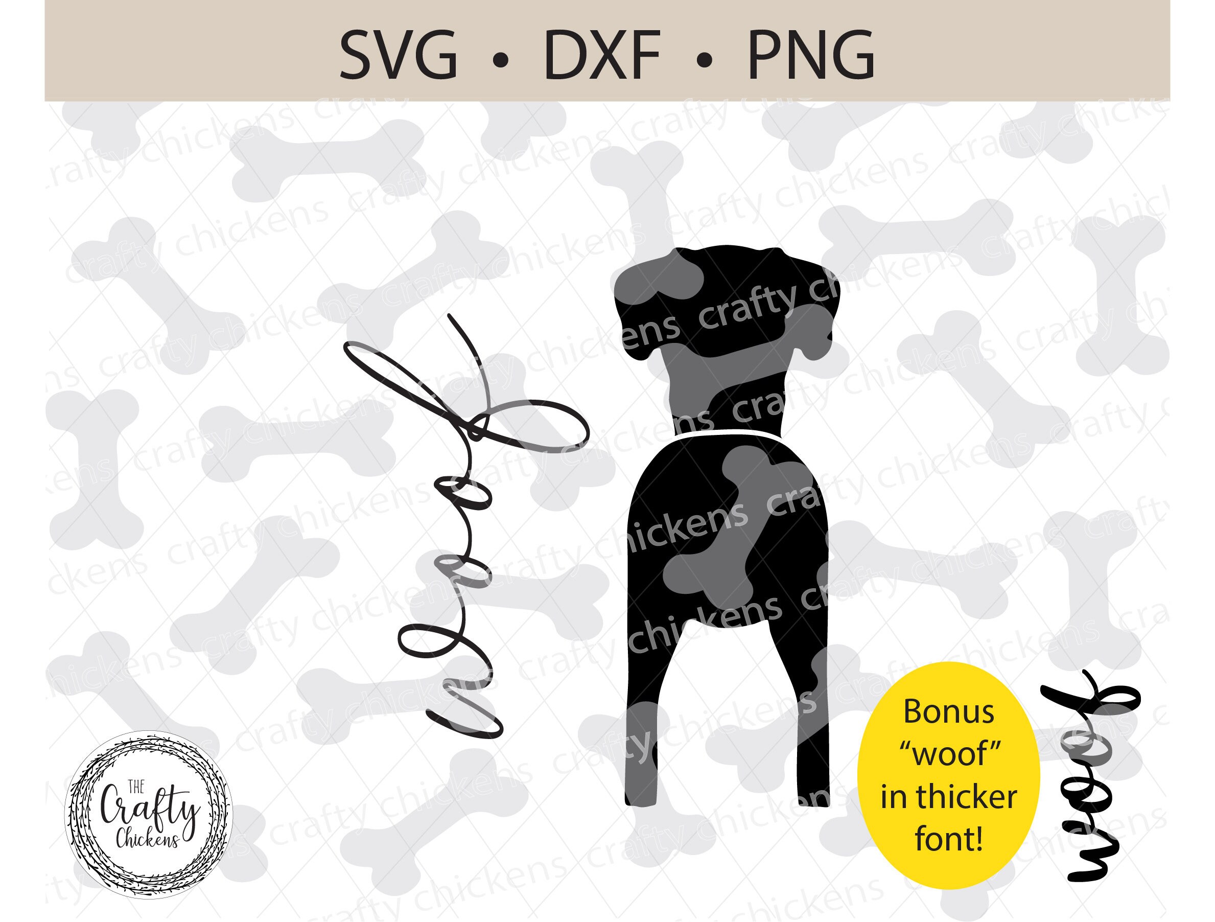 Digital Drawing & Illustration Dog Leash Holder SVG Instant Download for Cricut & Silhouette