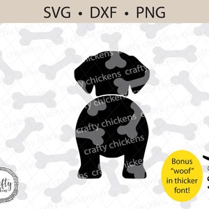 DOG SVG / puppy / dog leash hook holder / Digital Cut File / Laser Cut File / Cricut /Silhouette / Glowforge / CNC / woof / pet / dog butt