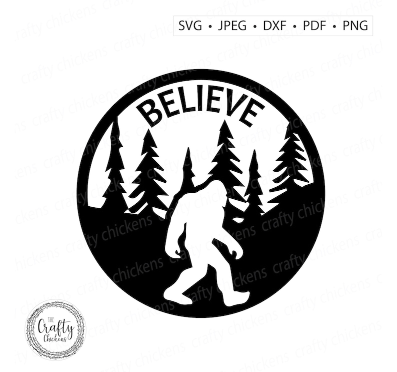 Sasquatch SVG / Big Foot SVG / Digital Cut File / Cricut / | Etsy