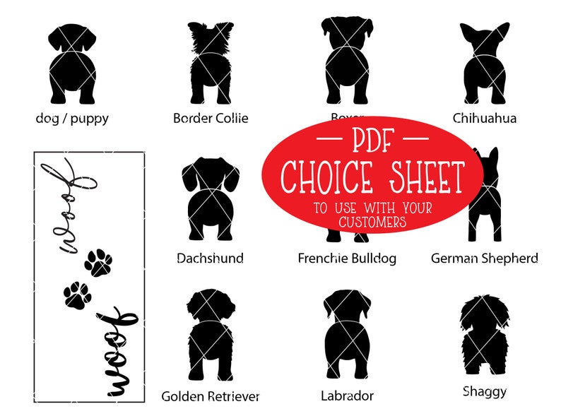 Download 10 Best Sellers Dog SVG png/dxf Bundle w/ Printable PDF | Etsy