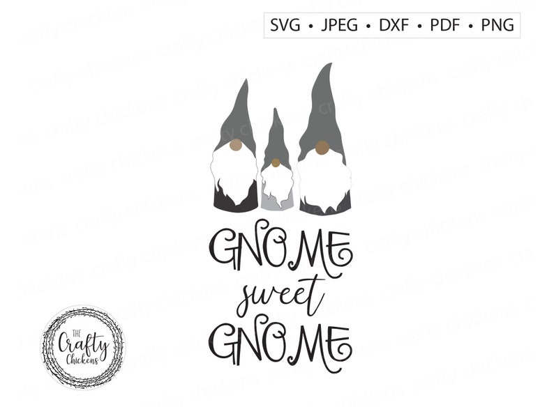 Download Gnome Sweet GNOME / SVG / digital cut file / cutting file ...