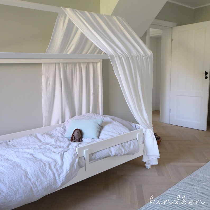 Bettschal aus Musselin für 90x200 cm Hausbetten Bild 1