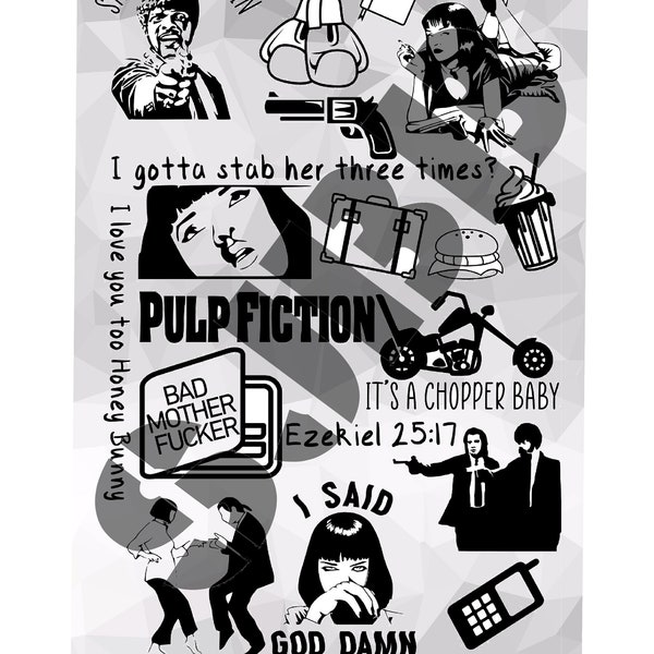 Pulp Fiction - Etsy