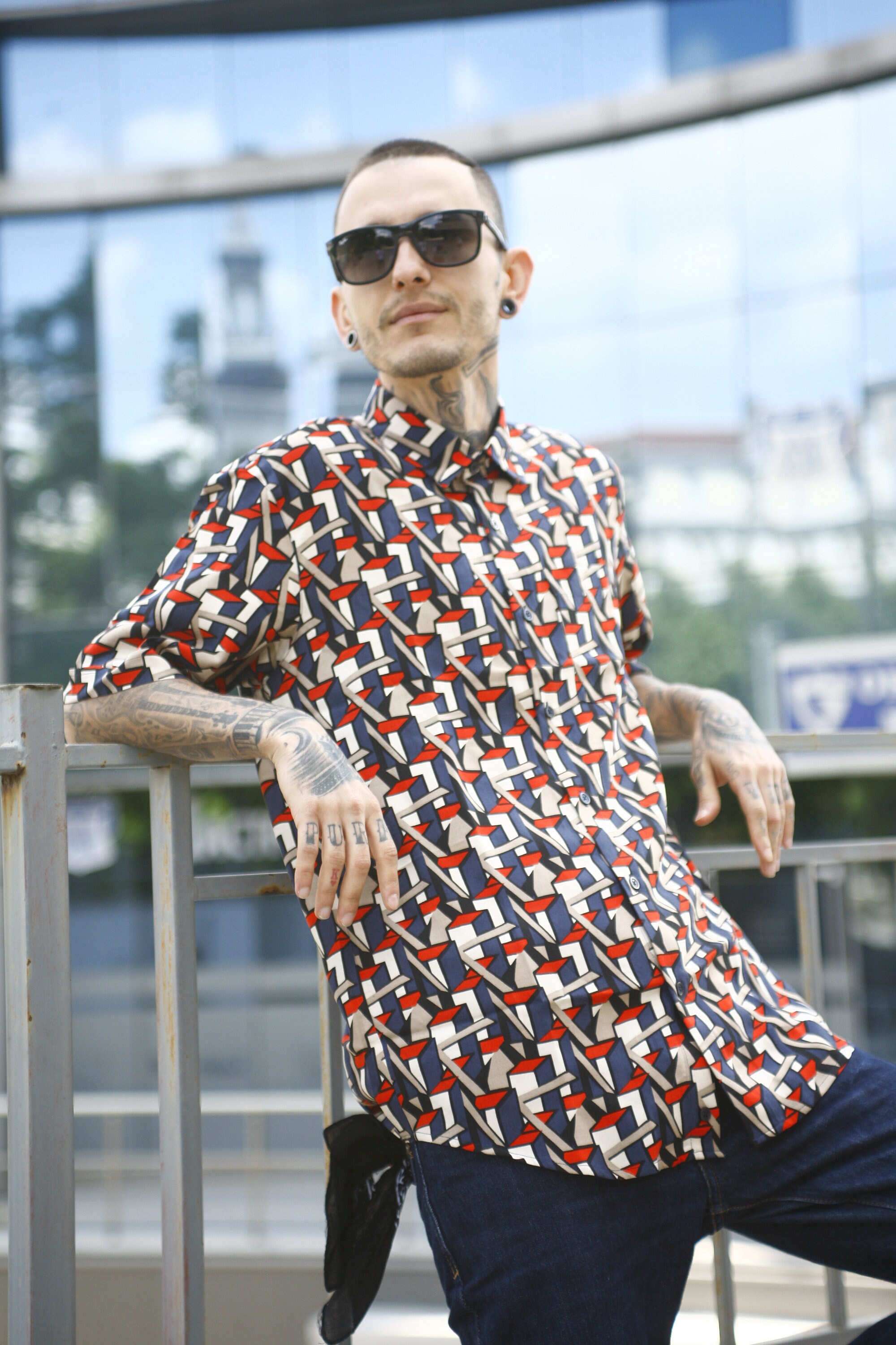 alternative men's dress shirts Mens Button up Alternative Style
