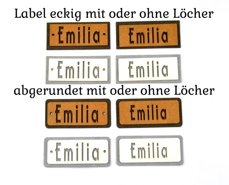 6 Labels with names image 5