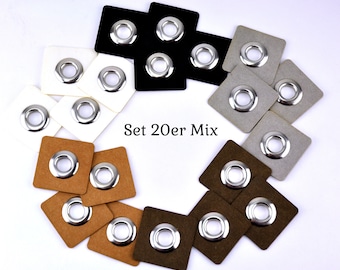 20er Mix Set Ösen