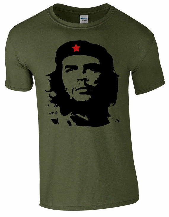 Che Guevara Face Silhouette Iconic Retro Political - Etsy