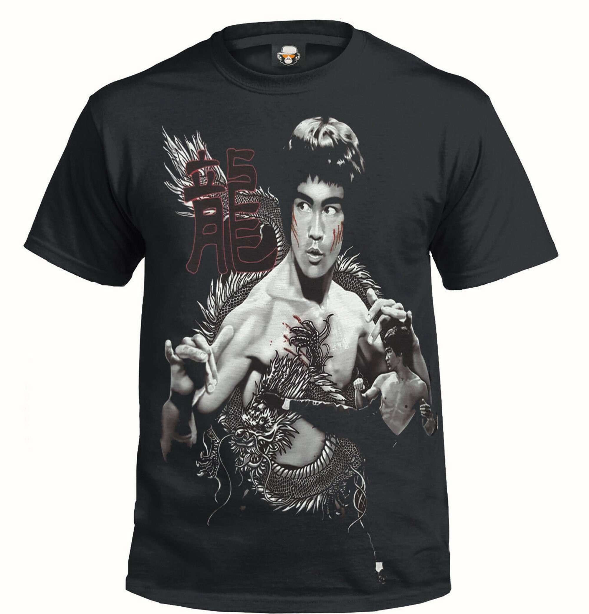 Discover BRUCE LEE Dragon Black Men's T-Shirt