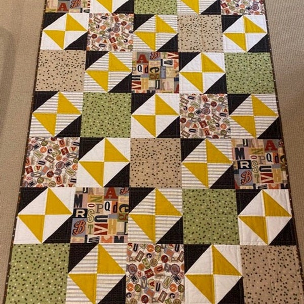Earth Tone Quilt - Etsy