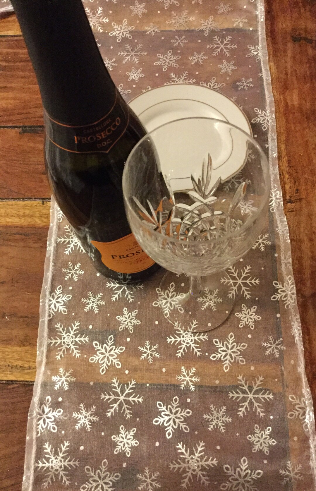 Snowflake Table Runner Christmas Table Decoration Gift Idea Etsy