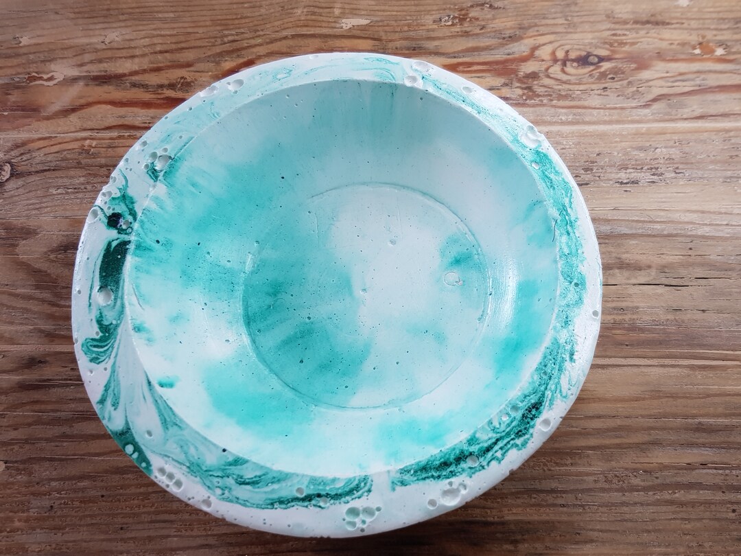 Decorative Green Bowl. Etsy UK
