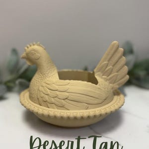 Tvålhållare för handtvål av höna, skummande handtvålsställ för lantlig stil, badrums- eller köksdekor för kyckling, 3D-utskriven bild 5