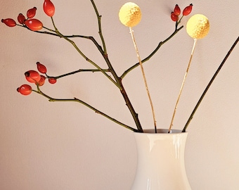 Keramikvase /große Vase / Hochzeit-Vase / Blumenvase / Vase - in weiß / Porzellanvase /Vase-Geschenk / Tischdeko / Wohndekor / Blume